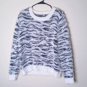 Juniors Mudd Miss Fuzzy Sweater